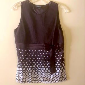 Bebe Brown Flower Top